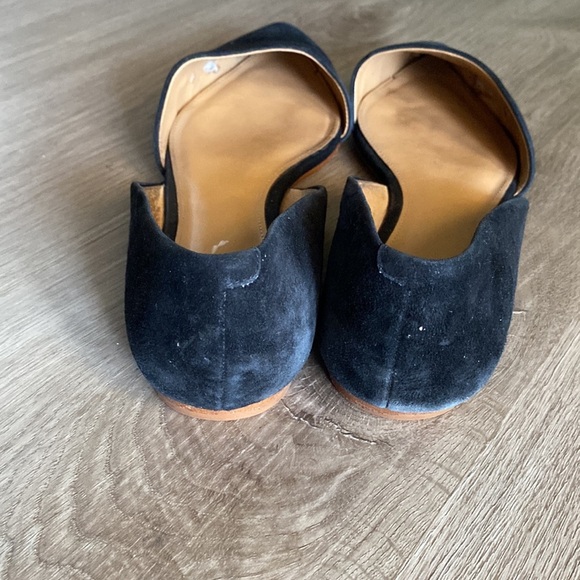 J. Crew Suede Black Flats - Picture 4 of 8